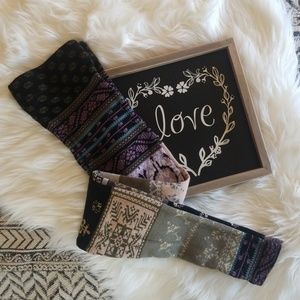 Free People Pattern Knit Leggings